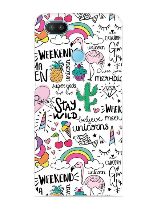 Unicorn Ice Cream Snap Case for Realme 2 Pro