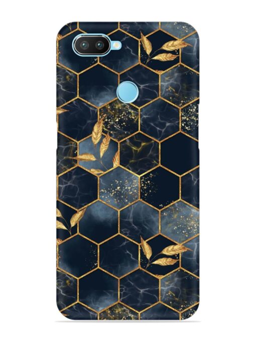 Marble Hexagon Seamless Snap Case for Realme 2 Pro Zapvi