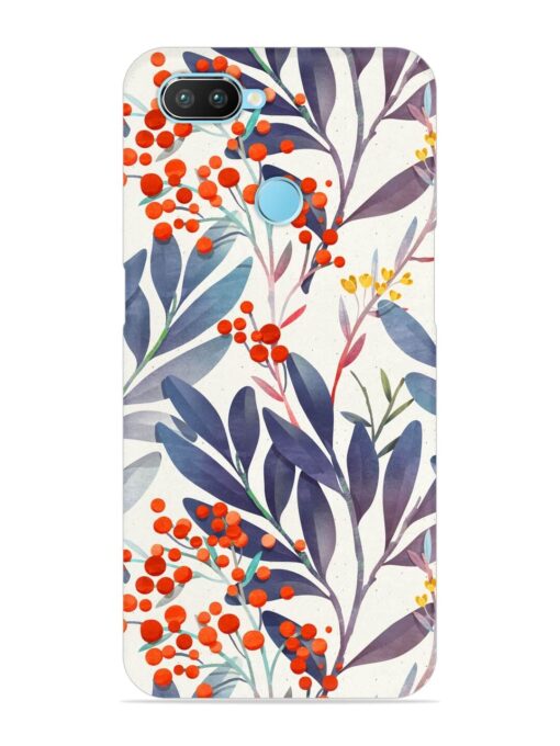 Seamless Floral Pattern Snap Case for Realme 2 Pro Zapvi