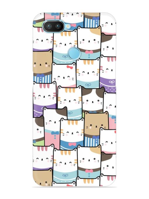 Cute Adorable Cat Snap Case for Realme 2 Pro