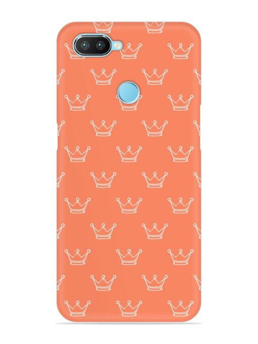 Hand Drawn Crown Snap Case for Realme 2 Pro