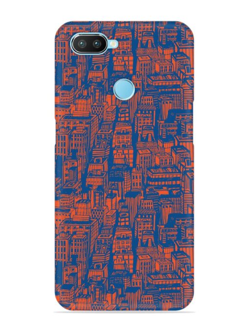 Hand Drawn Seamless Snap Case for Realme 2 Pro Zapvi