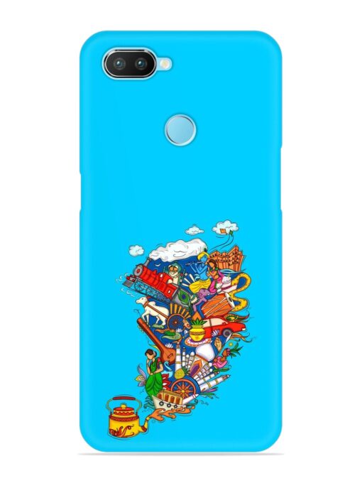 Vector Design Indian Snap Case for Realme 2 Pro Zapvi