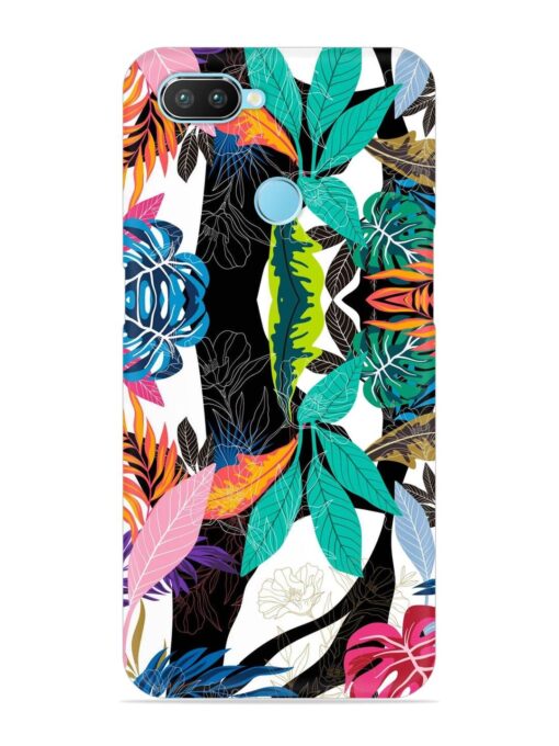 Floral Pattern Bright Snap Case for Realme 2 Pro