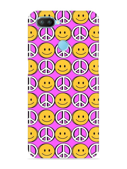 Smiley Face Peace Snap Case for Realme 2 Pro