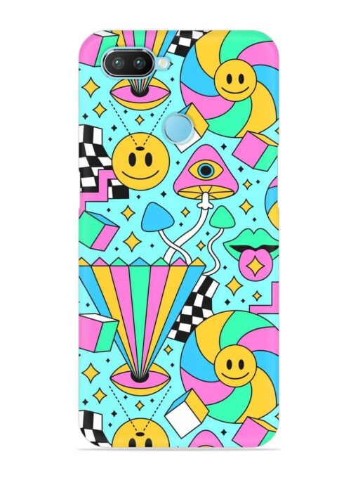 Trippy Rainbow 60S Snap Case for Realme 2 Pro