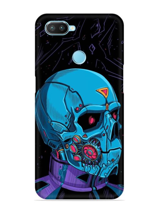 Skull Robo Vector Snap Case for Realme 2 Pro Zapvi