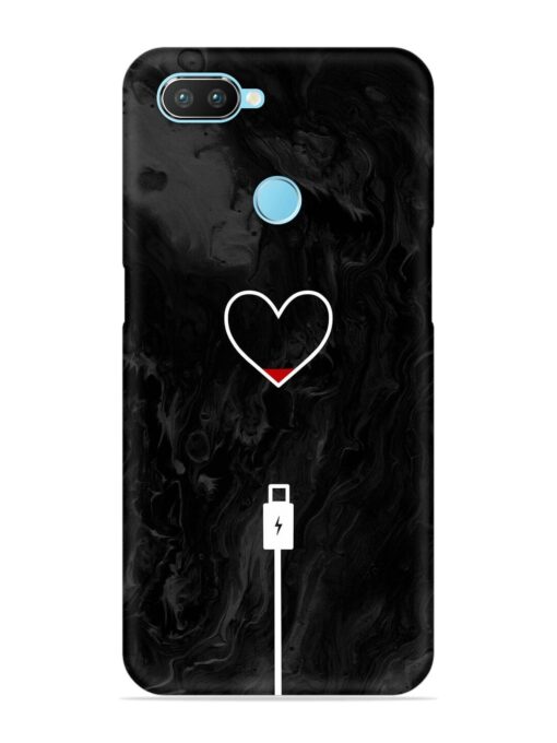 Heart Charging Vector Snap Case for Realme 2 Pro Zapvi