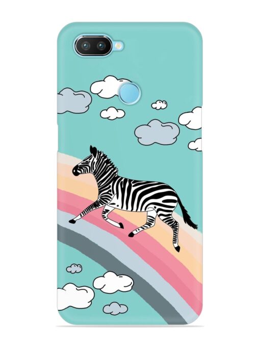 Running Zebra Snap Case for Realme 2 Pro