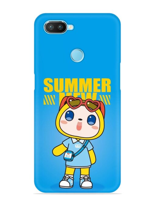 Summer Mew Cartoon Snap Case for Realme 2 Pro