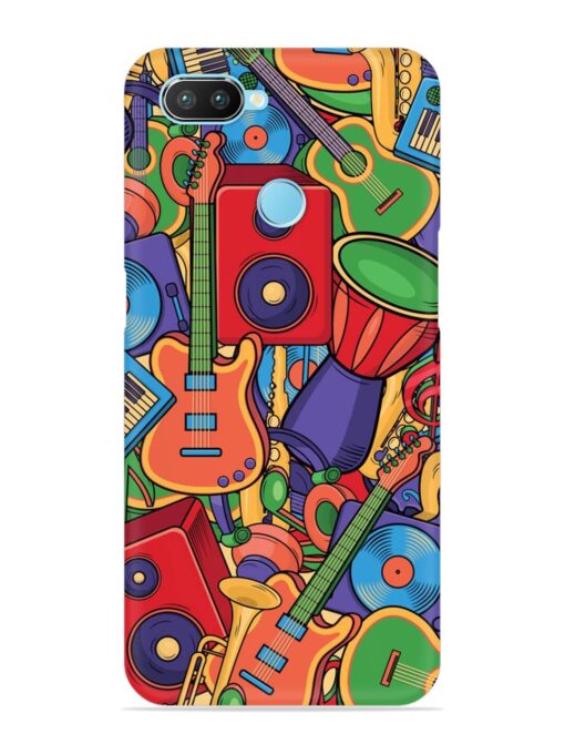 Colorful Music Art Snap Case for Realme 2 Pro Zapvi