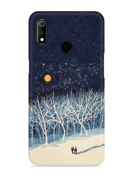 Full Moon Snowshoe Tour Snap Case for Realme 3