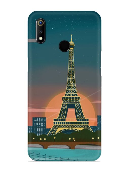 Scenery Architecture France Paris Snap Case for Realme 3