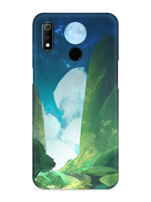 Abstract Art Of Nature Snap Case for Realme 3 Zapvi