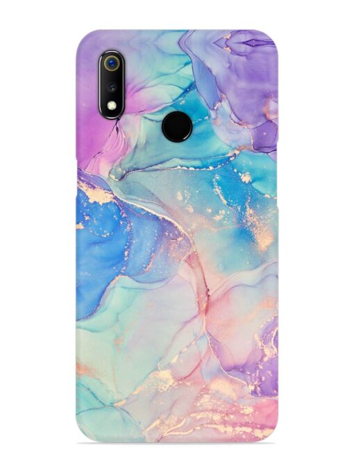 Alcohol Ink Colors Snap Case for Realme 3