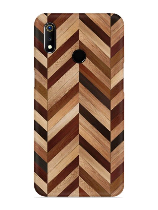 Seamless Wood Parquet Snap Case for Realme 3