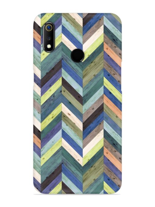 Chevron Random Color Snap Case for Realme 3