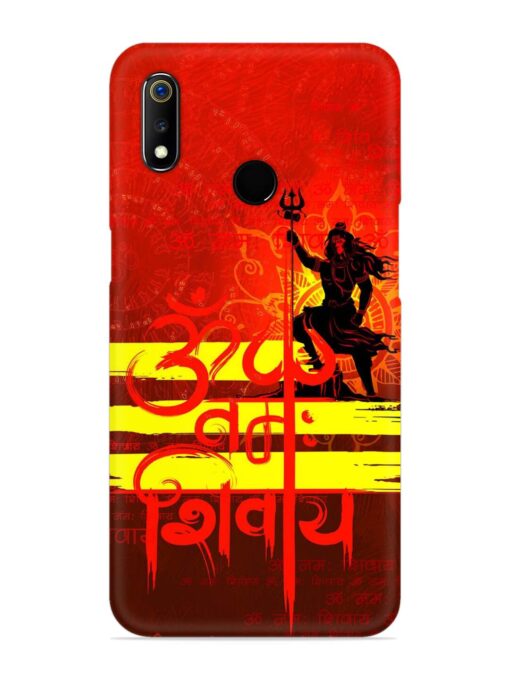 Illustration Lord Shiva Snap Case for Realme 3 Zapvi