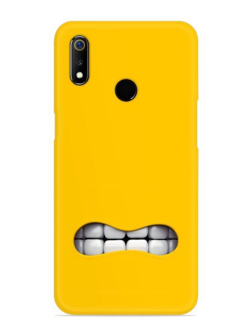 Mouth Character On Snap Case for Realme 3