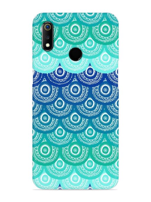 Ethnic Seamless Pattern Snap Case for Realme 3