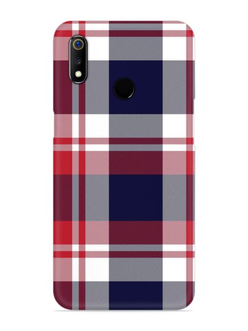 Classic Plaid Tartan Snap Case for Realme 3 Zapvi