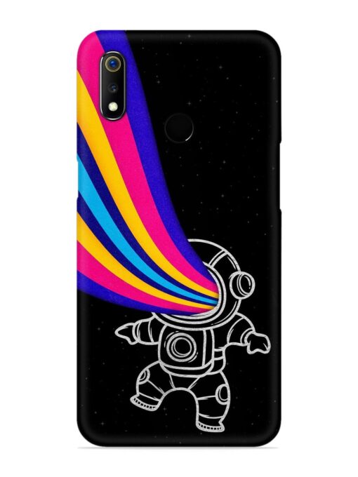 Astronaut Snap Case for Realme 3 Zapvi