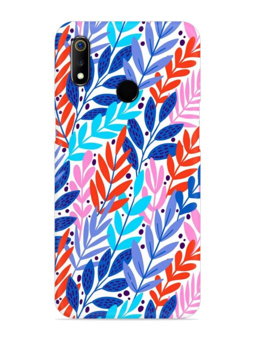 Bright Floral Tropical Snap Case for Realme 3