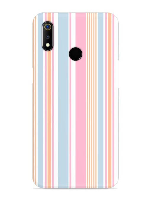 Stripe Seamless Pattern Snap Case for Realme 3