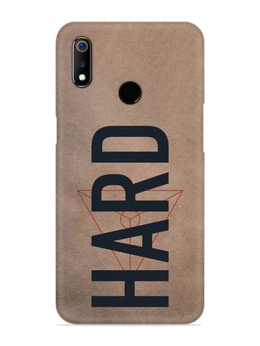 Hard Typo Snap Case for Realme 3