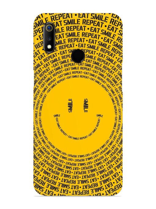 Smiley Snap Case for Realme 3 Zapvi