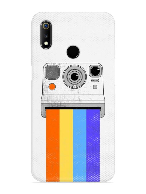 Retro Camera Art Snap Case for Realme 3