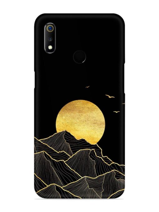 Golden Sunrise Snap Case for Realme 3