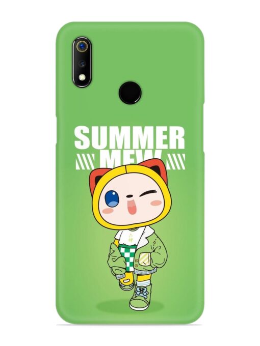 Summer Mew Snap Case for Realme 3