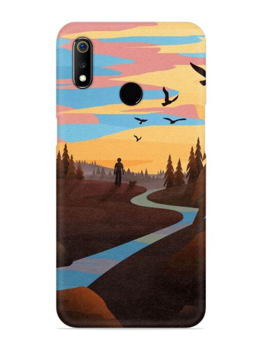 Natural Landscape Art Snap Case for Realme 3