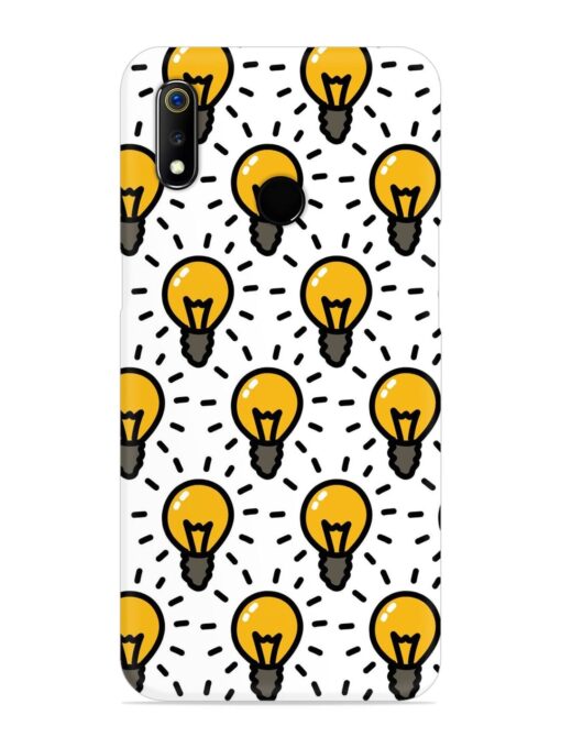 Light Bulb Seamless Snap Case for Realme 3I Zapvi