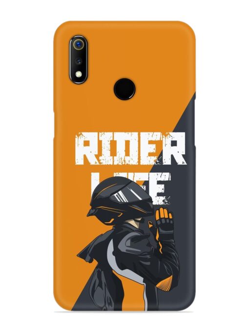 Rider Life Snap Case for Realme 3I