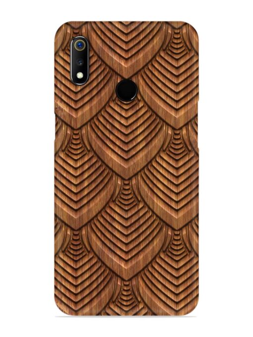 Carved Pattern On Snap Case for Realme 3 Pro