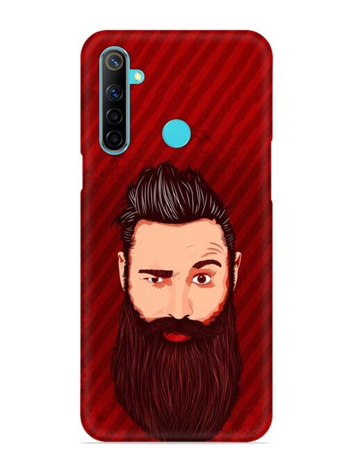 Beardo Man Snap Case for Realme 5 Zapvi