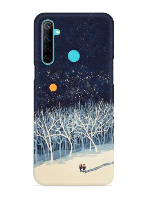 Full Moon Snowshoe Tour Snap Case for Realme 5 Zapvi