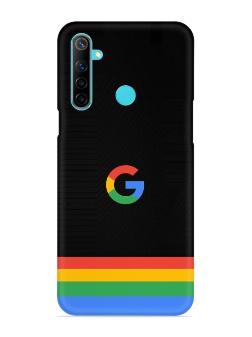 Google Logo Art Snap Case for Realme 5 Zapvi