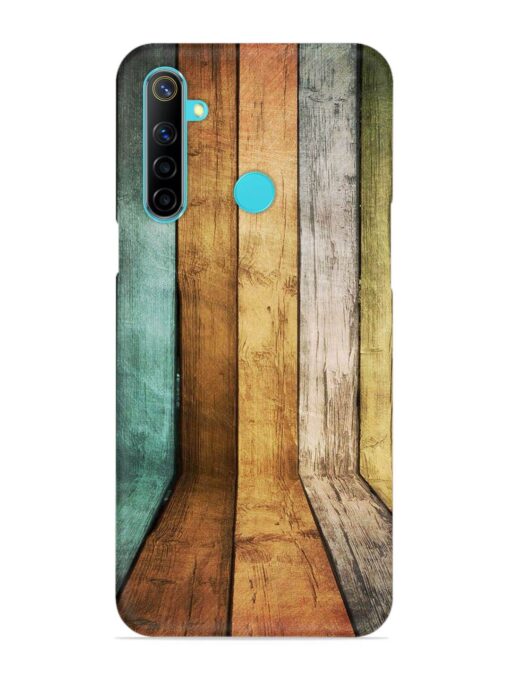 Wooden Realistic Art Snap Case for Realme 5