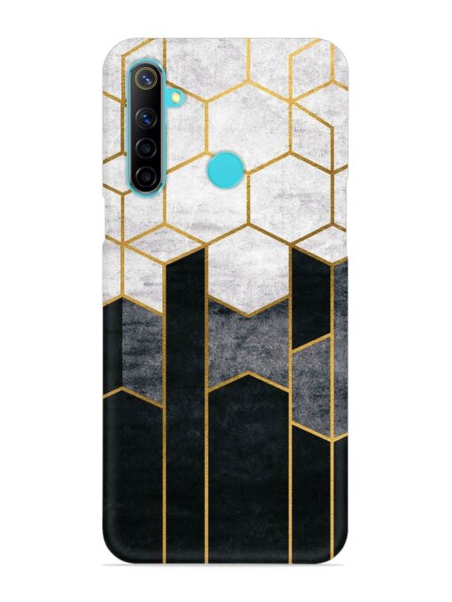 Cube Marble Art Snap Case for Realme 5 Zapvi