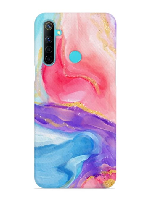 Watercolor Gradient Snap Case for Realme 5