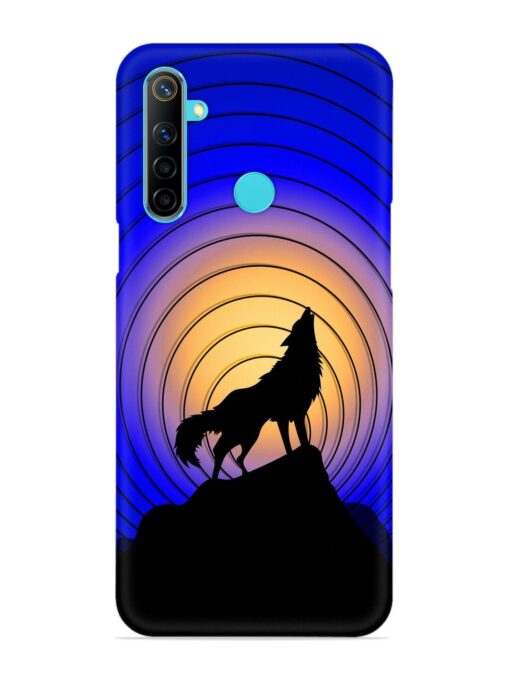 Fox Roaring Design Snap Case for Realme 5 Zapvi