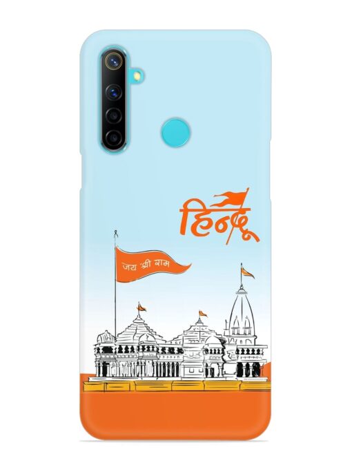 Ram Mandir Hindu Snap Case for Realme 5 Zapvi