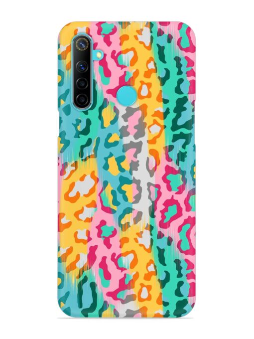 Seamless Vector Colorful Snap Case for Realme 5 Zapvi