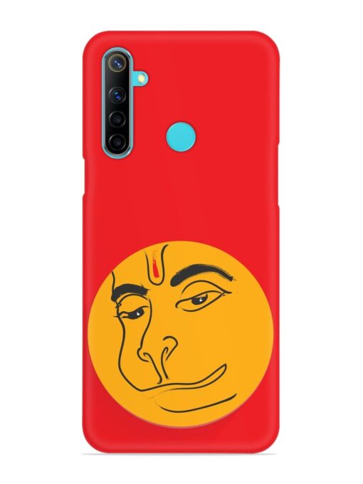 Lord Hanuman Vector Snap Case for Realme 5 Zapvi