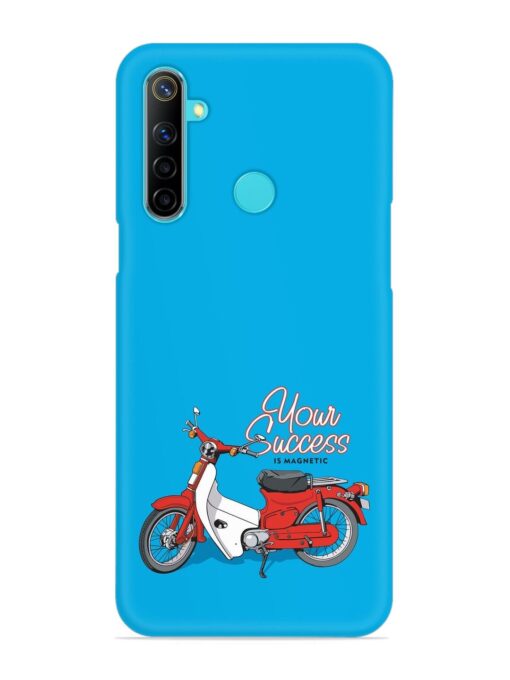 Motorcycles Image Vector Snap Case for Realme 5 Zapvi