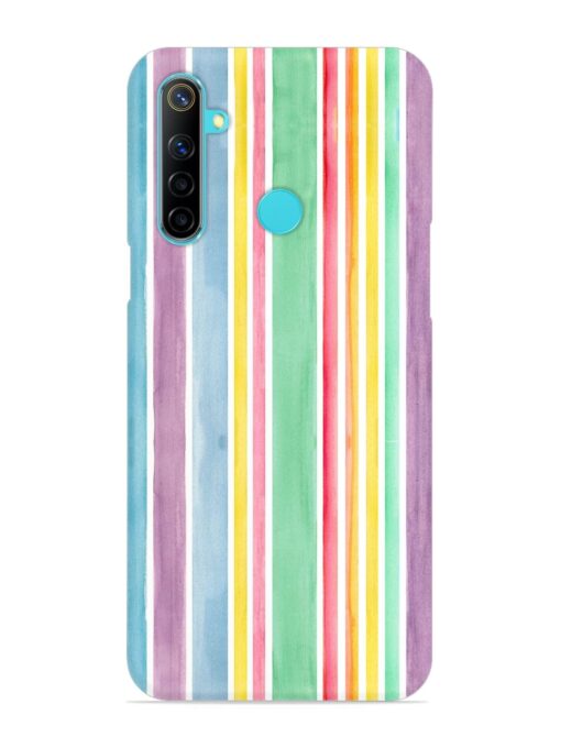 Hand Drawn Watercolor Snap Case for Realme 5 Zapvi