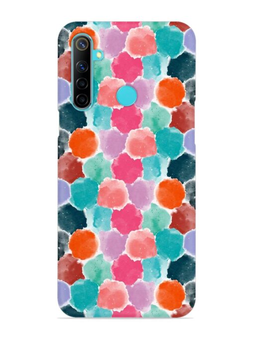 Colorful Seamless Pattern Snap Case for Realme 5 Zapvi